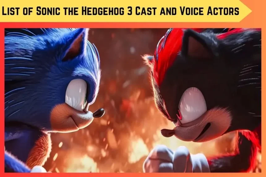 Sonic the Hedgehog 3 Cast