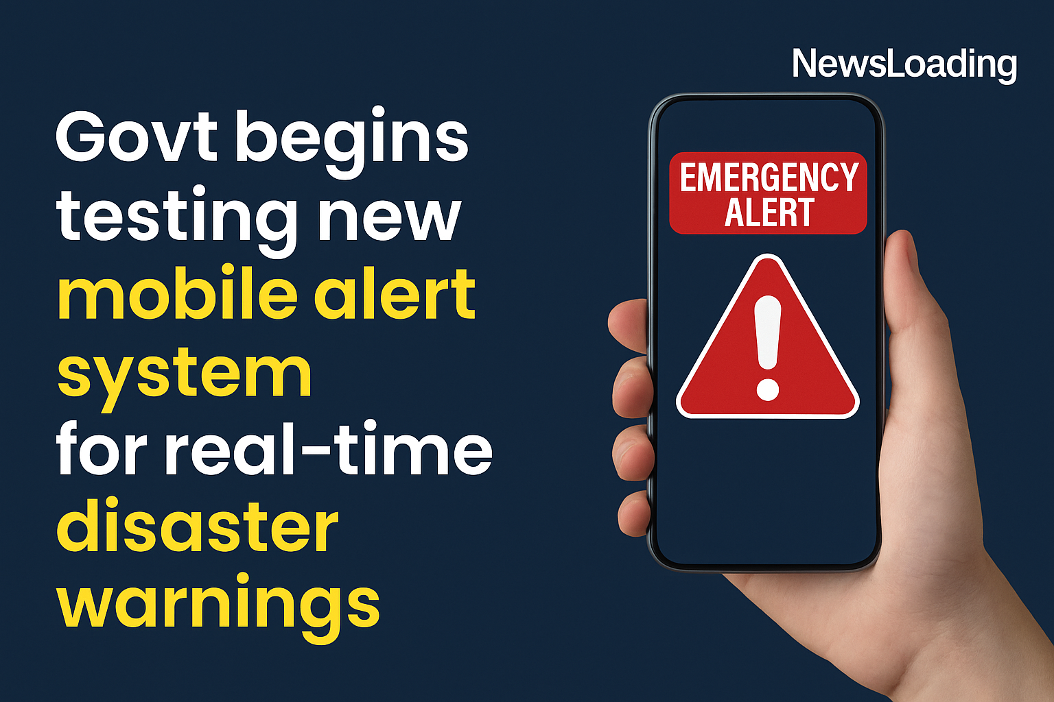 India Begins Testing New Mobile Alert System for Real-Time Disaster Warnings